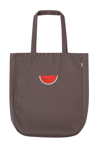 Watermelon Embroidered BENEFIT Tote