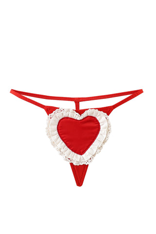 Tencel Valentine Micro Thong