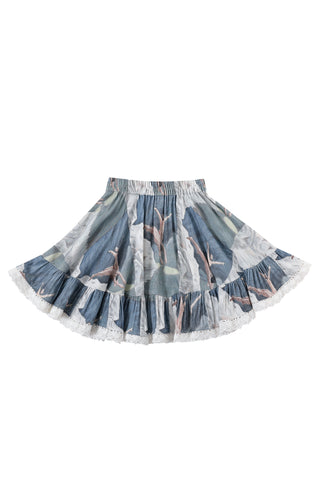 Nude Divers Linen Petticoat Mini Skirt