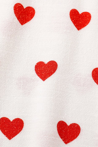 PRE-ORDER: Fester Valentine Linen Apron Dress