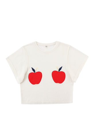 Big Apples Wool Blend Tommy Tee