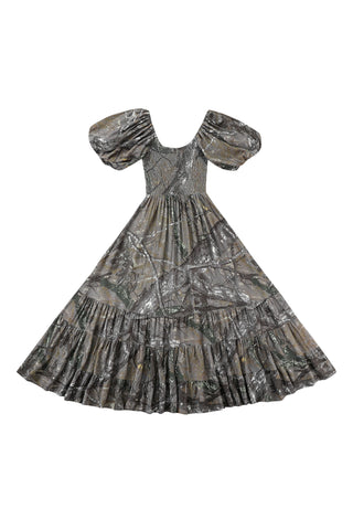 Camo Linen Picnic Gown