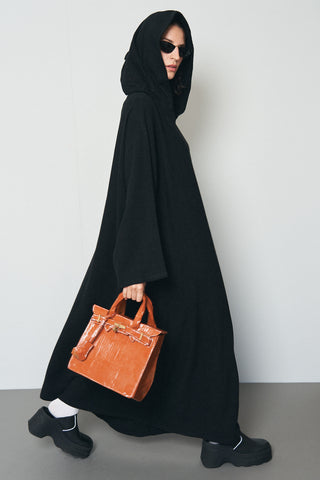 Black Linen Cloak