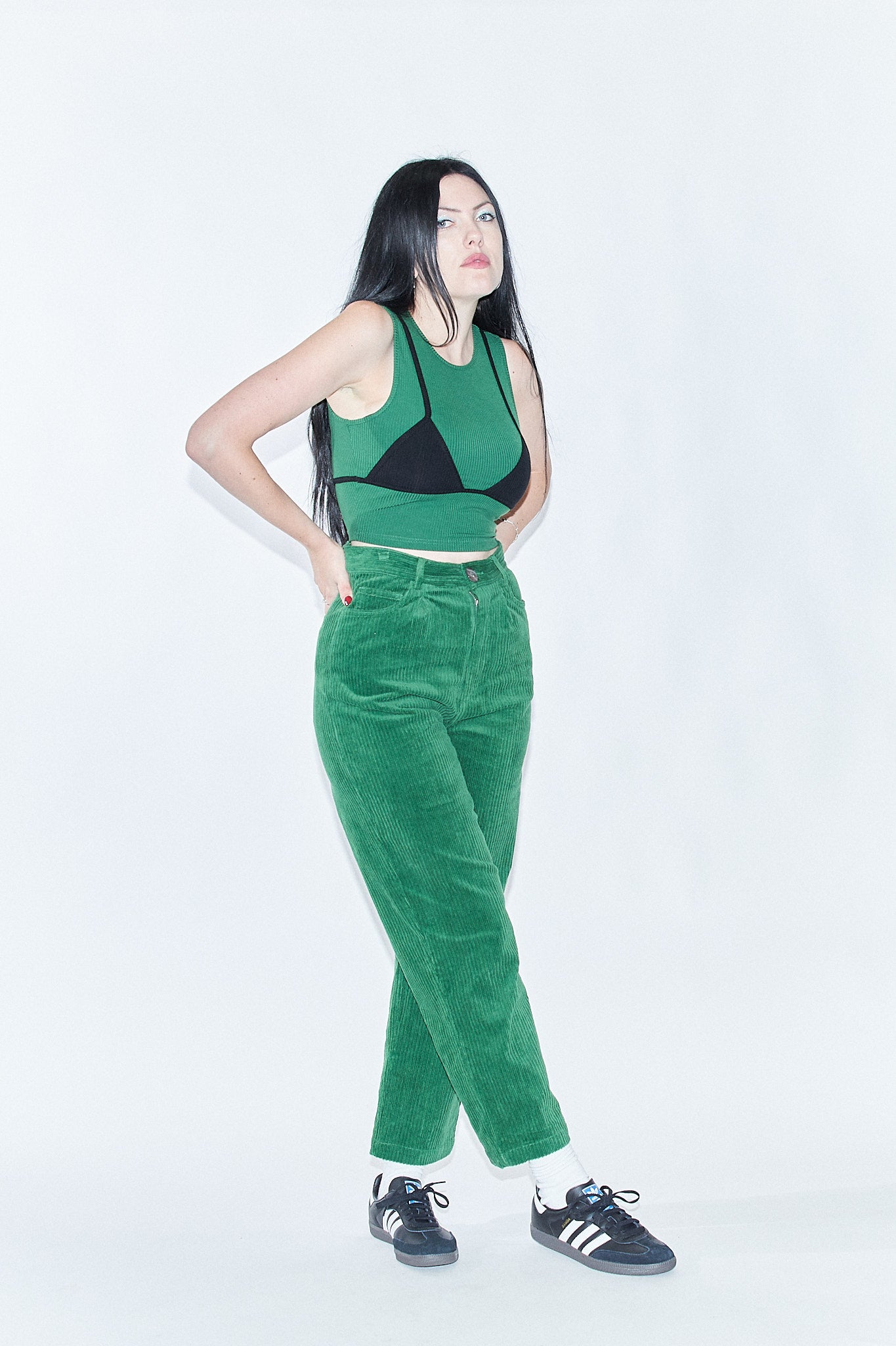 Olive Green Corduroy Trousers : Made To Measure Custom Jeans For Men & Women,  MakeYourOwnJeans®