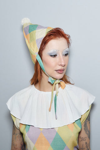 Harlequin Adult Clown Hat