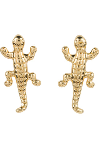 14K Gold Fill Lizard Stud Earrings