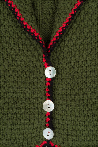 Moss Green Cardigan