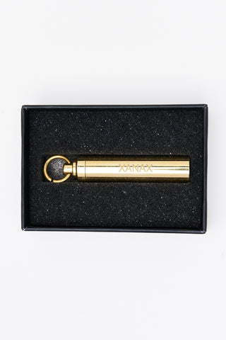 XANAX Brass Pill Holder Keychain