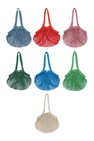 Set of 7 Rainbow Mini Market Totes