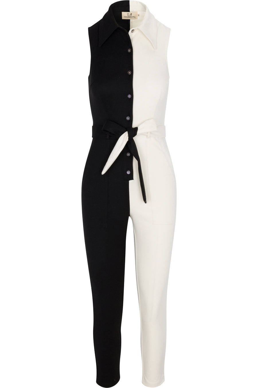 The Director Jumpsuit Black/White – Fashion Brand Company